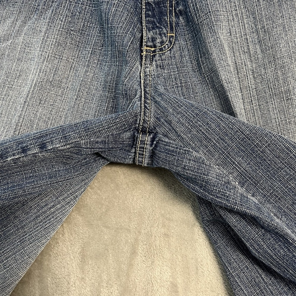 Vintage Southpole Gold Tab Denim Shorts Men's 34* Blue Baggy Skater Hip Hop - Picture 6 of 15